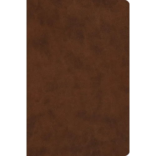ESV Value Compact Bible, Red Letter (Trutone, Brown) - Imitation Leather