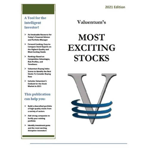 Valuentum's Most Exciting Stocks: 2021 Edition - Paperback