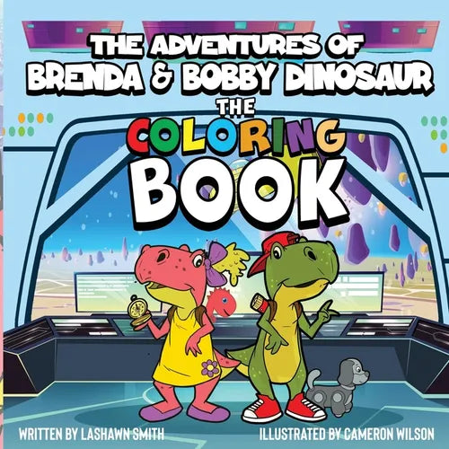 The Adventures of Brenda & Bobby Dinosaur The Coloring Book - Paperback