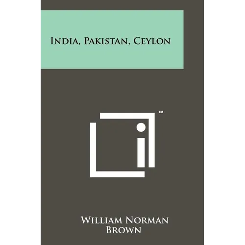 India, Pakistan, Ceylon - Paperback