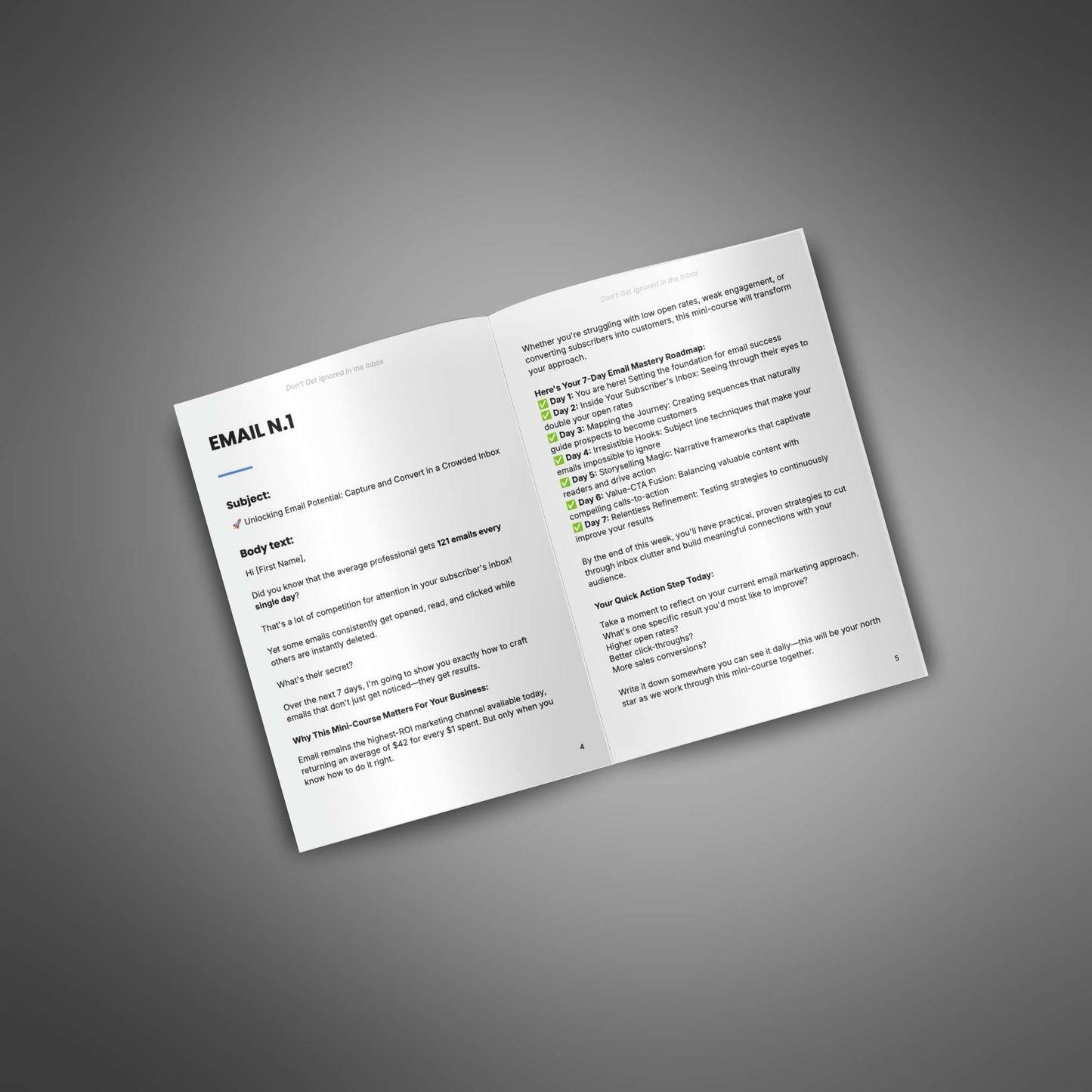 Don’t Get Ignored in the Inbox