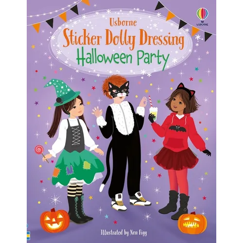 Sticker Dolly Dressing Halloween Party - Paperback