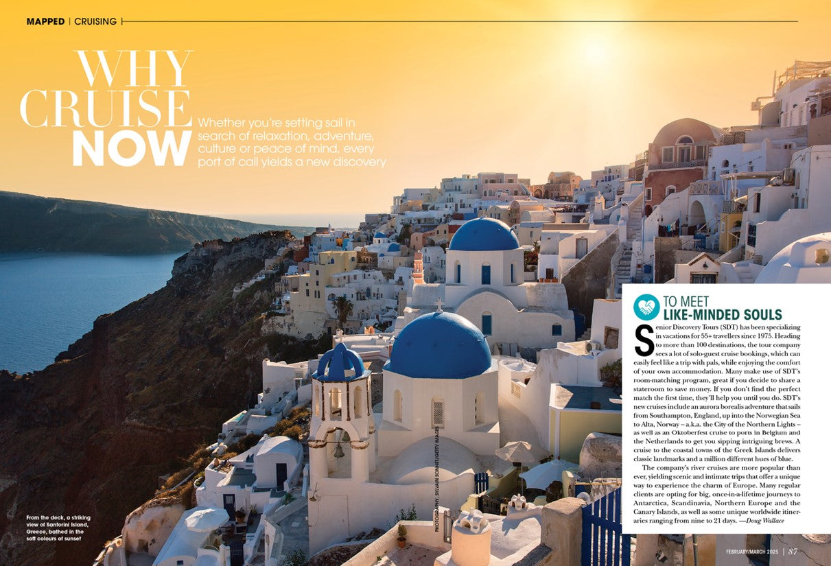 Zoomer Magazine - February/ March 2025: Off The Beaten Path With Isabella Rossellini, Reasons To Travel In 2025, Unforgettable Experiences, Canadian Culinary, Luxury Fashion Expert Tips & More!