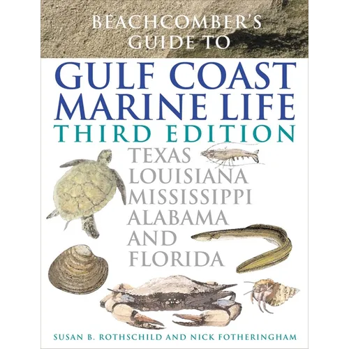 Beachcomber's Guide to Gulf Coast Marine Life: Texas, Louisiana, Mississippi, Alabama, and Florida - Paperback