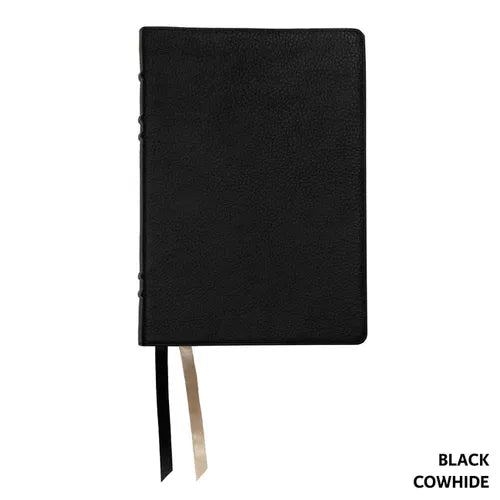 Lsb Inside Column Reference, Paste-Down, Black Cowhide, Indexed - Leather