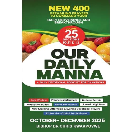 Our Daily Manna: Odm Oct to Dec 2025 - Paperback