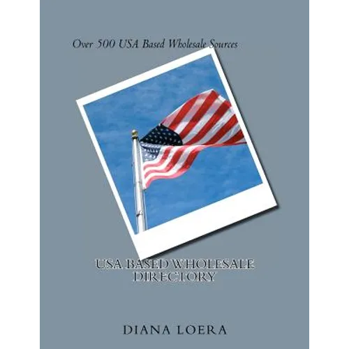 USA Based Wholesale Directory - Paperback