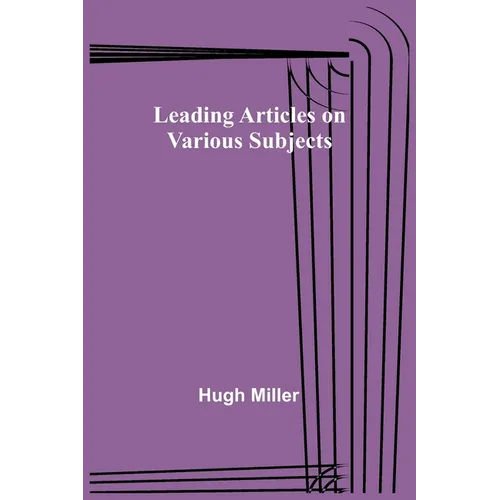 Leading Articles on Various Subjects - Paperback