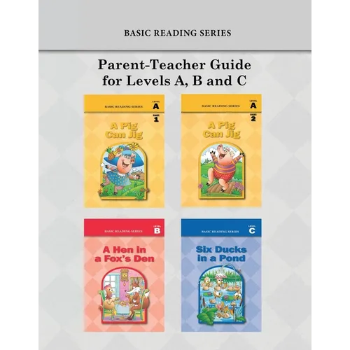 Basic Reading Series, Parent-Teacher Guide for Levels A, B and C - Paperback