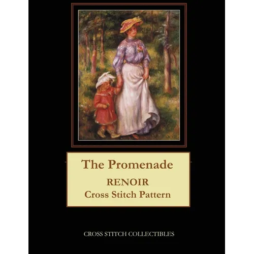 The Promenade: Renoir Cross Stitch Pattern - Paperback