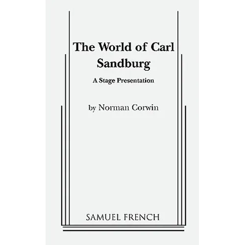 The World of Carl Sandburg - Paperback