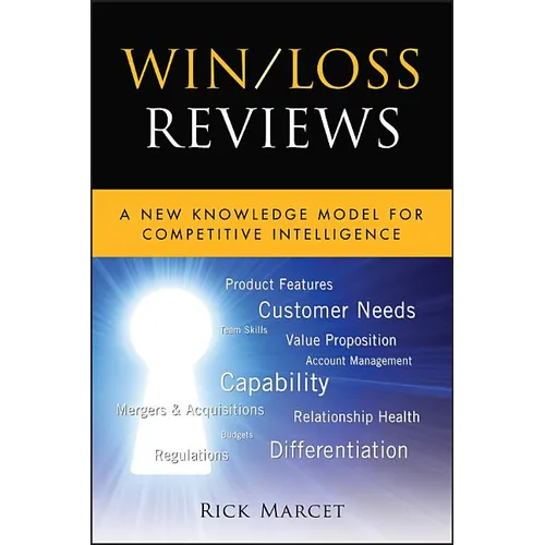 Win / Loss Reviews: A New Knowledge Model for Competitive Intelligence - Hardcover
