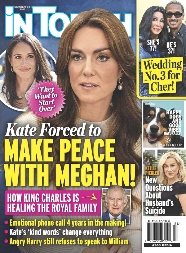 InTouch - 12.25.23 Kate Middleton Forced to Make Peace with Meghan Markle