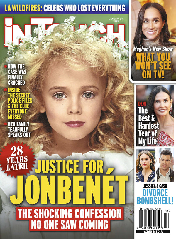 InTouch - 01.27.25: Justice For JonBenét, Shocking Confessions 28 Years Later, LA Wildfires, Meghan Markle's New Show, The Best & Hardest Year For Demi Moore, Jessica & Cash Divorce Drama & More!