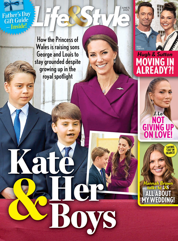 Life & Style - 06.09.25: Princess Kate & Her Boys, Hugh Jackman & Sutton Foster Move In Together, Jennifer Lopez Not Giving Up On Love, Hannah Brown’s Wedding, Father's Day Gift Ideas & More!