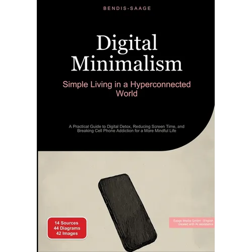 Digital Minimalism: Simple Living in a Hyperconnected World: A Practical Guide to Digital Detox, Reducing Screen Time, and Breaking Cell Phone Addicti - Paperback