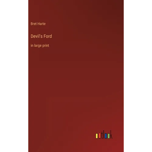 Devil's Ford: in large print - Hardcover