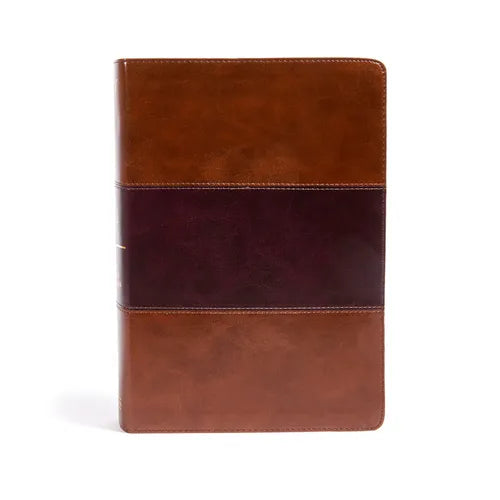 KJV Super Giant Print Reference Bible, Charcoal Leathertouch, Indexed - Imitation Leather
