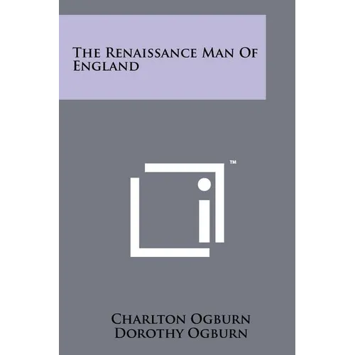 The Renaissance Man Of England - Paperback