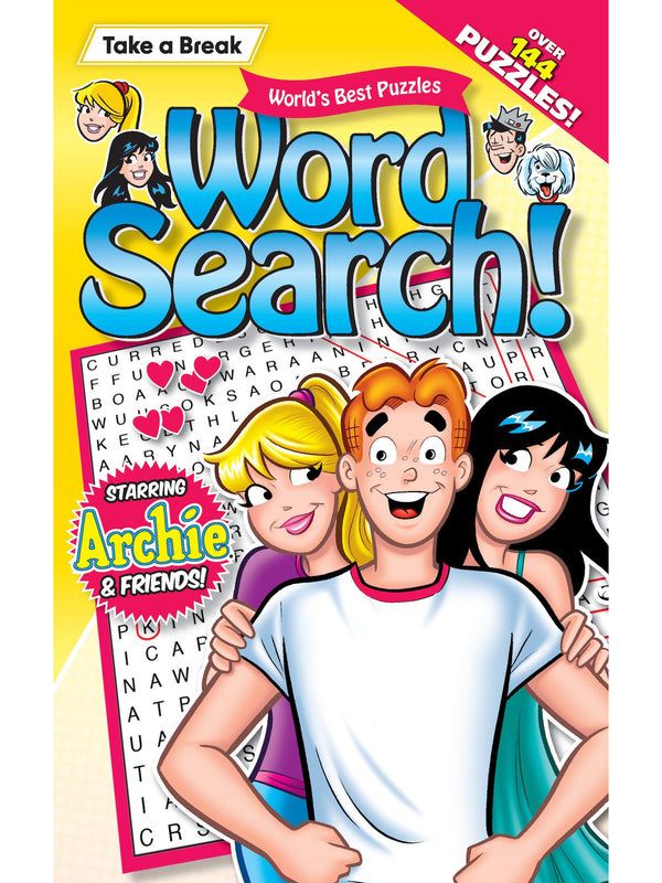 World’s Best - Word Search 25.01.08: Archie Valentine’s Day Edition, Packed With Over 144 Puzzles Starring Archie and his Friends, The Perfect Way To Unwind, Sharpen Your Brain, Relax, Unplug & More