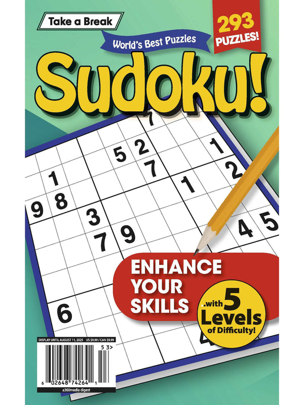 World's Best Puzzle - Sudoku 25.05.09: 293 Puzzles, 5 Levels Of Difficulty, Enhance Your Skills & More!