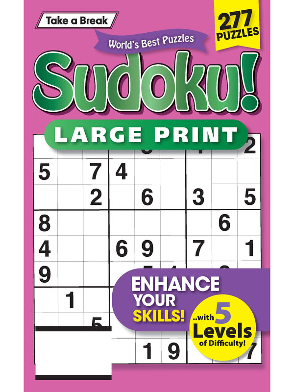 World's Best Puzzle - Sudoku 25.05.30: 277 Large Print Puzzles, Enhance Your Skills, 5 Levels Of Difficulty, Hours Of Mind Boosting Fun, Your First Class Ticket To Relaxation & More!