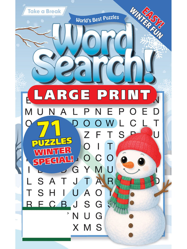 World's Best Puzzle - Word Search 25.11.07: Large Print, 71 Puzzles, Relax & Unwind, Great For Travel, Brain Booster & More!