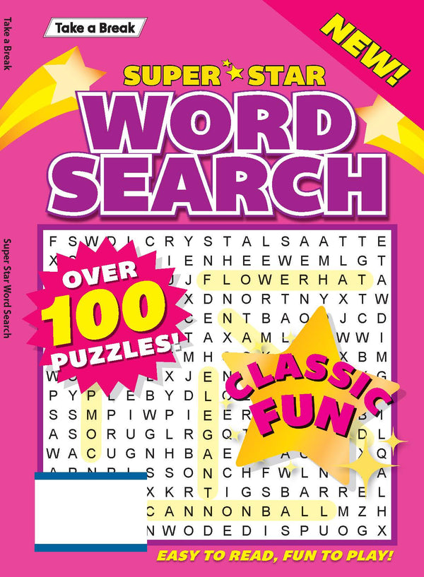 Take a Break - Superstar Word Search 26.01.16: Over 100 Puzzles, Classic Fun, Easy To Read, Fun To Play, Relax & Unwind, Great For Travel, Solve, Relax, Unplug & More!