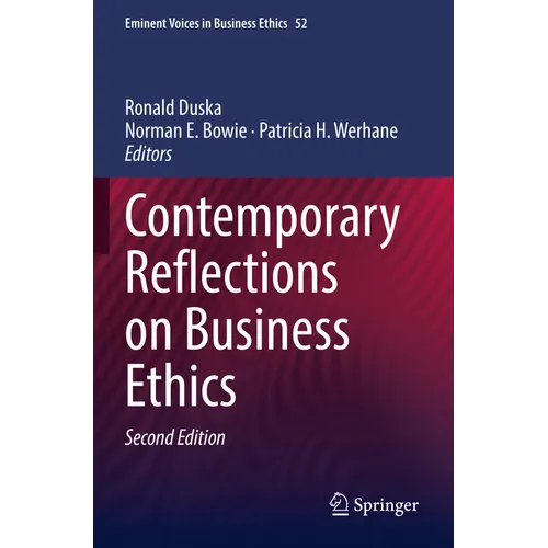 Contemporary Reflections on Business Ethics - Paperback