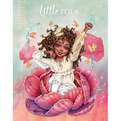 Little Folk Coloring Book - Paperback