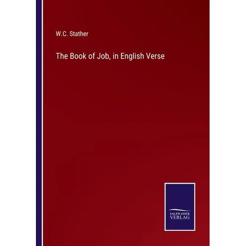 The Book of Job, in English Verse - Paperback
