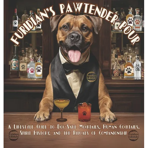 Furidian's Pawtender Pour: A lifestyle guide to dog-safe mocktails, human cocktails, spirit history, and the rituals of companionship. - Hardcover
