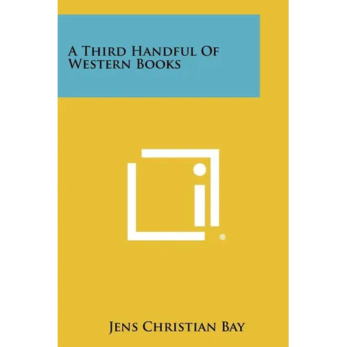 A Third Handful of Western Books - Paperback