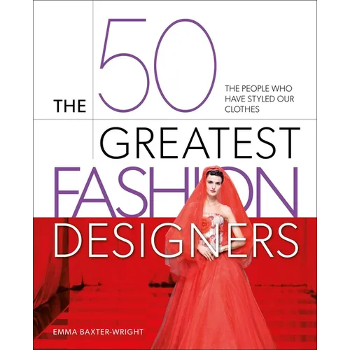 The 50 Greatest Fashion Designers: The People Who Have Styled Our Clothes - Hardcover