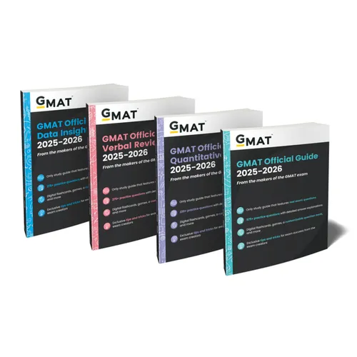 GMAT Official Guide 2025-2026 Bundle: Books + Online Question Bank - Paperback