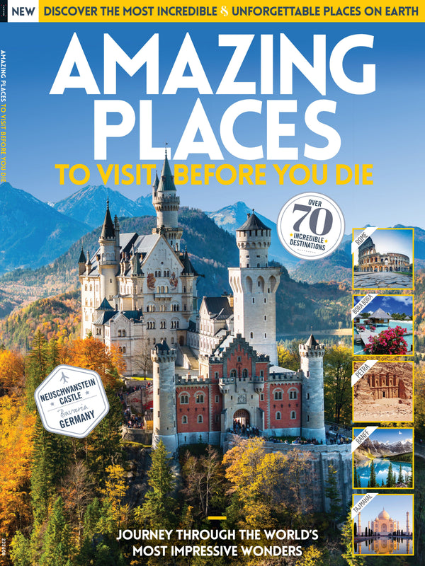 Amazing Places - To Visit Before You Die: 70+ Destinations, Comprehensive Travel Guide, Bucket-List, Tajmahal, Banff, Dead Sea, Bora Bora, Rome, Petra, Bavaria Germany, Neuschwanstein Castle & More!