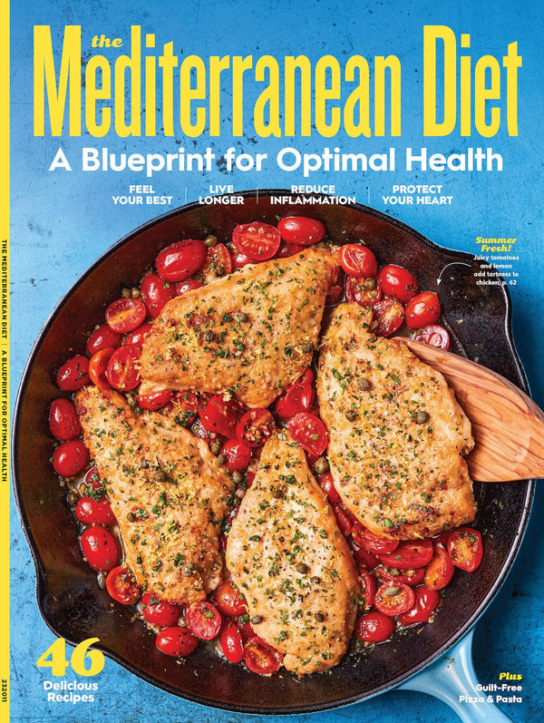Mediterranean Diet - A Blueprint for Optimal Health with 46 Delicious Recipes That Will Make You Feel Your Best And Live Longer + 46 Recipes