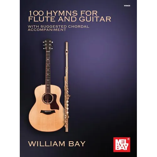 100 Hymns for Flute and Guitar: With Suggested Chordal Accompaniment - Paperback