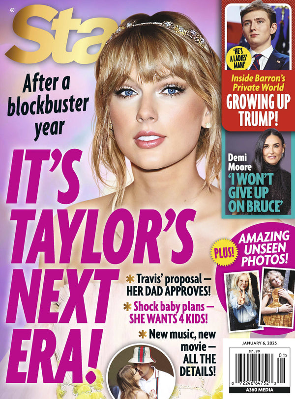 Star - 01.06.25: Taylor's Next Era, Unseen Photos Of Taylor Swift & Travis Kelce, Barron Trump's Private World, Demi Moore Won't Give Up On Bruce Willis, Royal Family Drama, Jay-Z Accusations & More!