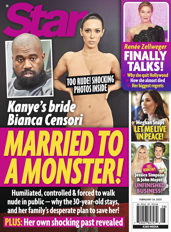 Star - 02.24.25: Kanye's Bride Bianca Censori Married A Monster, Renee Zellweger Finally Talks, Meghan Markle Snaps, Let Me Live In Peace, Jessica Simpson & John Mayer Have Unfinished Business & More!