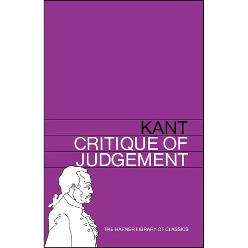 Critique of Judgement - Paperback
