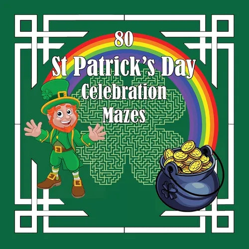 St Patrick's Day Celebration Mazes - Paperback