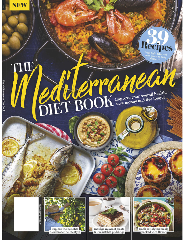 Mediterranean Diet Book - Scientifically Proven to Improve Health and Promote Sustainable Weight Loss + 39 Recipes To Help You Start
