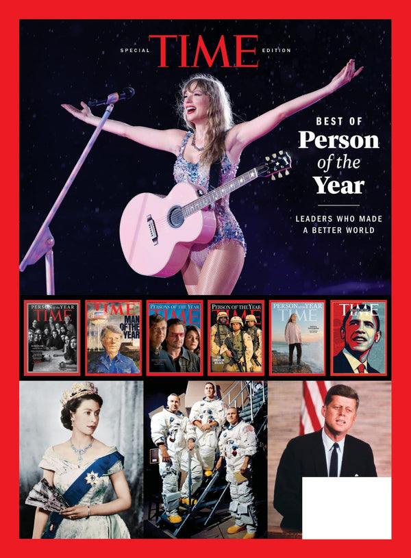 TIME Special Edition – Best Person Of The Year: Leaders Who Made A Better World, Barack Obama, John F. Kennedy, Queen Elizabeth II, American Soldier, Whistleblowers, Jimmy Carter, Taylor Swift & More!