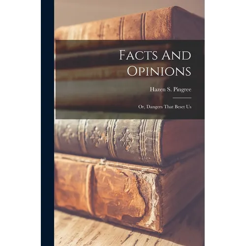 Facts And Opinions: Or, Dangers That Beset Us - Paperback