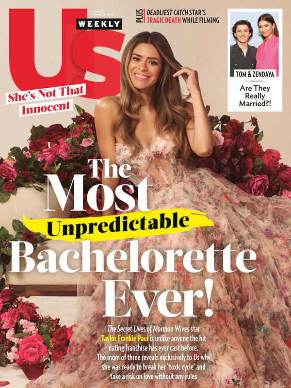 Us Weekly - 03.23.26: Taylor Frankie Paul Joins The Bachelorette Franchise, The Most Unpredictable Bachelorette Ever, Deadliest Catch Star's Tragic Death, Tom Holland & Zendaya Marriage Rumors & More!