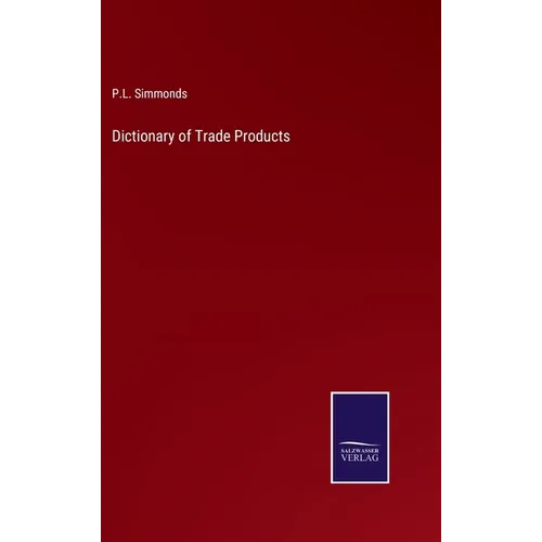 Dictionary of Trade Products - Hardcover