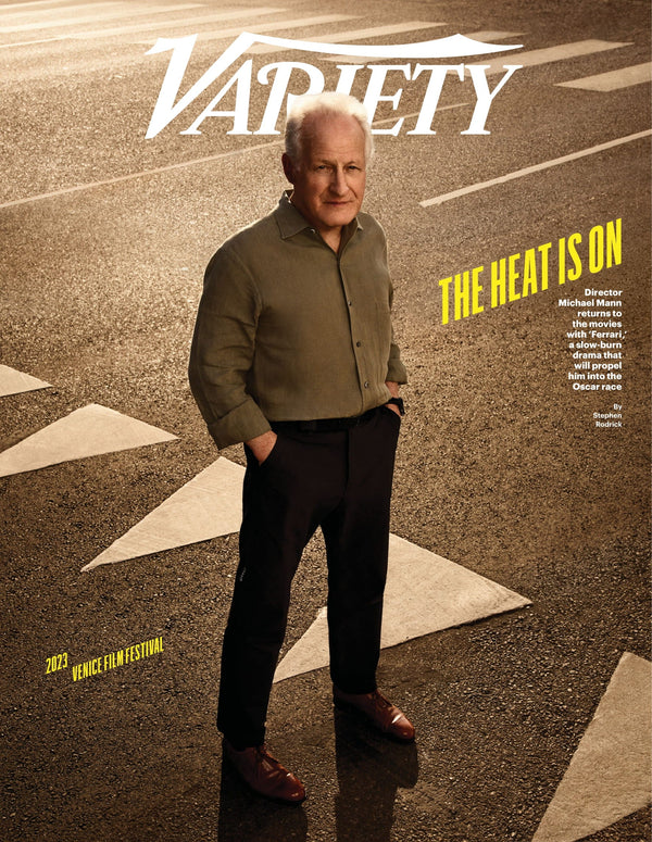 Variety - 23.08.23 Edition: Director Michael Mann Returns To The Movies With Ferrari Hoping To Ride Into Oscar Race, 2023 Venice Film Festival With 82 Feature Films From 54 Countries & More!