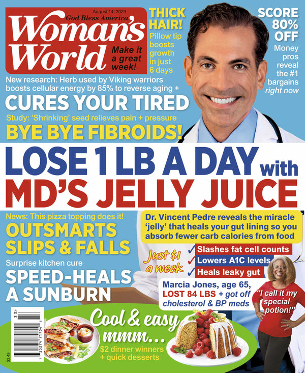 Woman's World - 08.14.23 Lose 1 lb a Day with MDs Jelly Juice