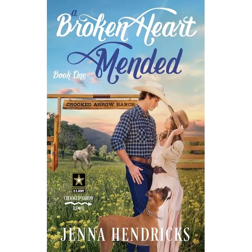 A Broken Heart Mended: A Military Sweet Cowboy Romance in Big Sky Country - Paperback